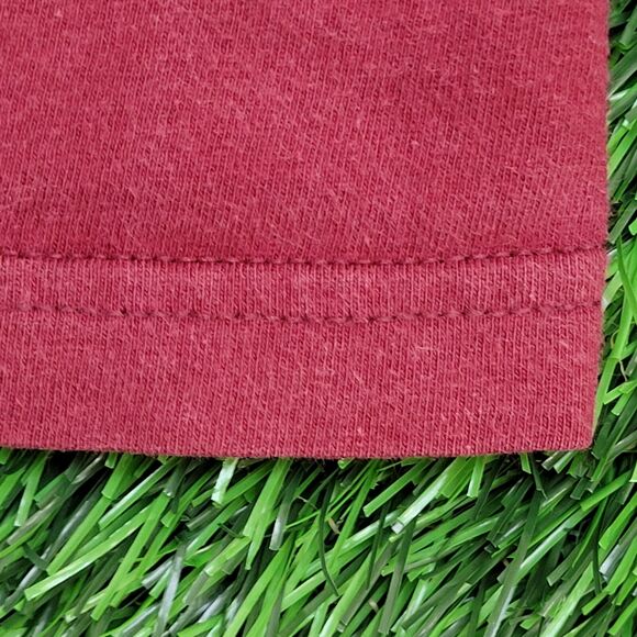 NIKE Swoosh Shirt Medium 20x25 Red Spellout Just-Do-it - Picture 12 of 12